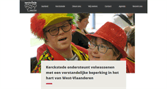 Desktop Screenshot of kerckstede.be