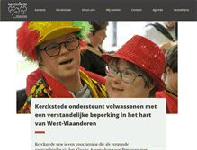 Tablet Screenshot of kerckstede.be